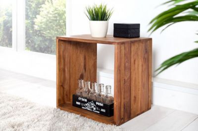 Regał Makassar II Authentico cube natur  - Invicta Interior